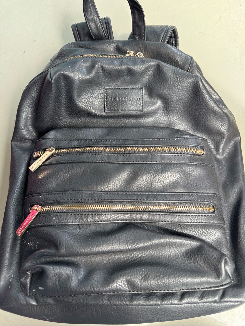 The Honest Company City Backpack Diaper Bag - Black